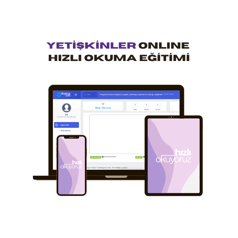 Yetişkinler Hızlı Okuma Paketi
